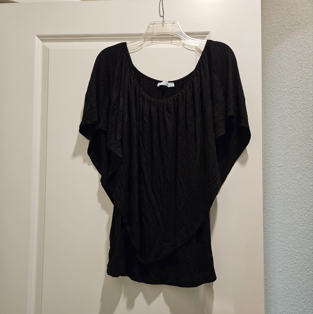 Elegant Black Women's Mini Dress